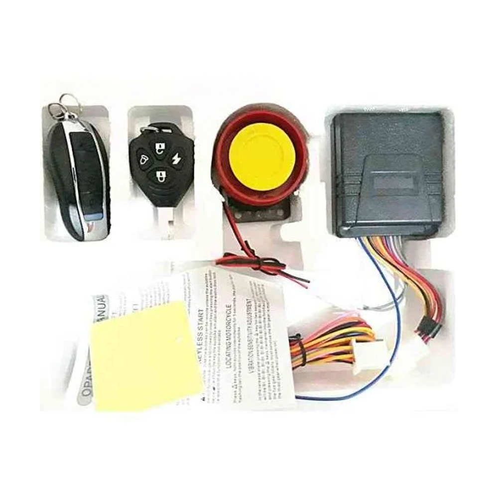 Honda AntiTheft Protection Security Alarm System With Remote Control