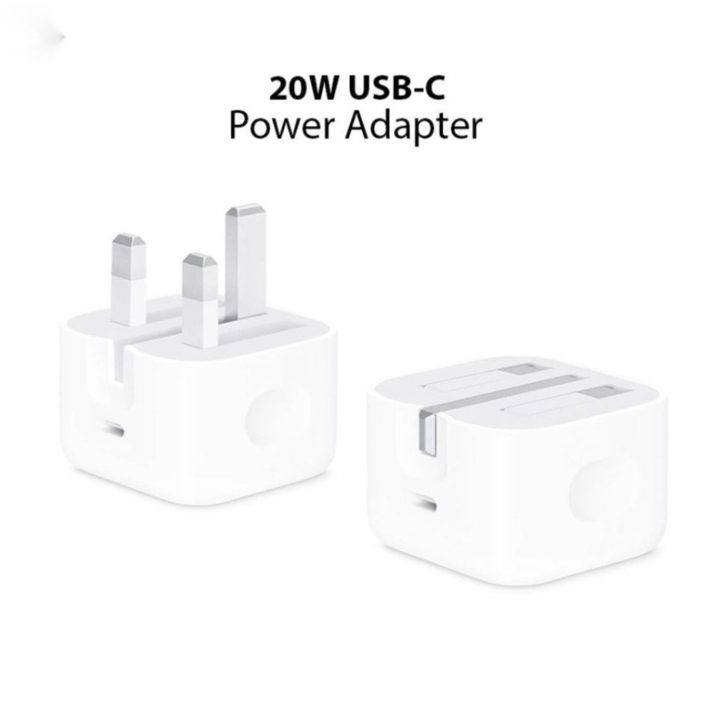 Apple USB-C Power Adapter For iPhone - 20W - White