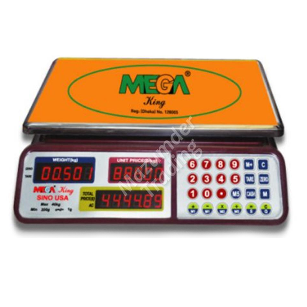 Mega Digital Weight Scales - 40 kg 