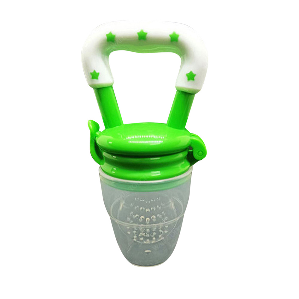 Baby Fruit Pacifier Fresh Food Feeder Teething Toy - Green - 130584880