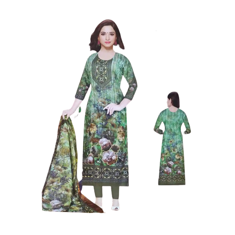 Sada Kala Exclusive Unstiched Cotton Three Piece