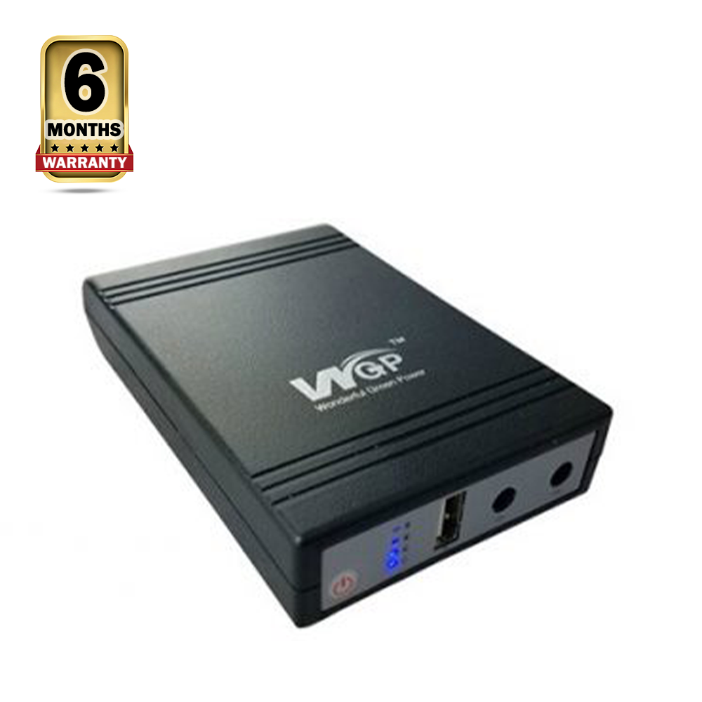 WGP103-5912-01 Mini UPS Router for Onu Backup - Black