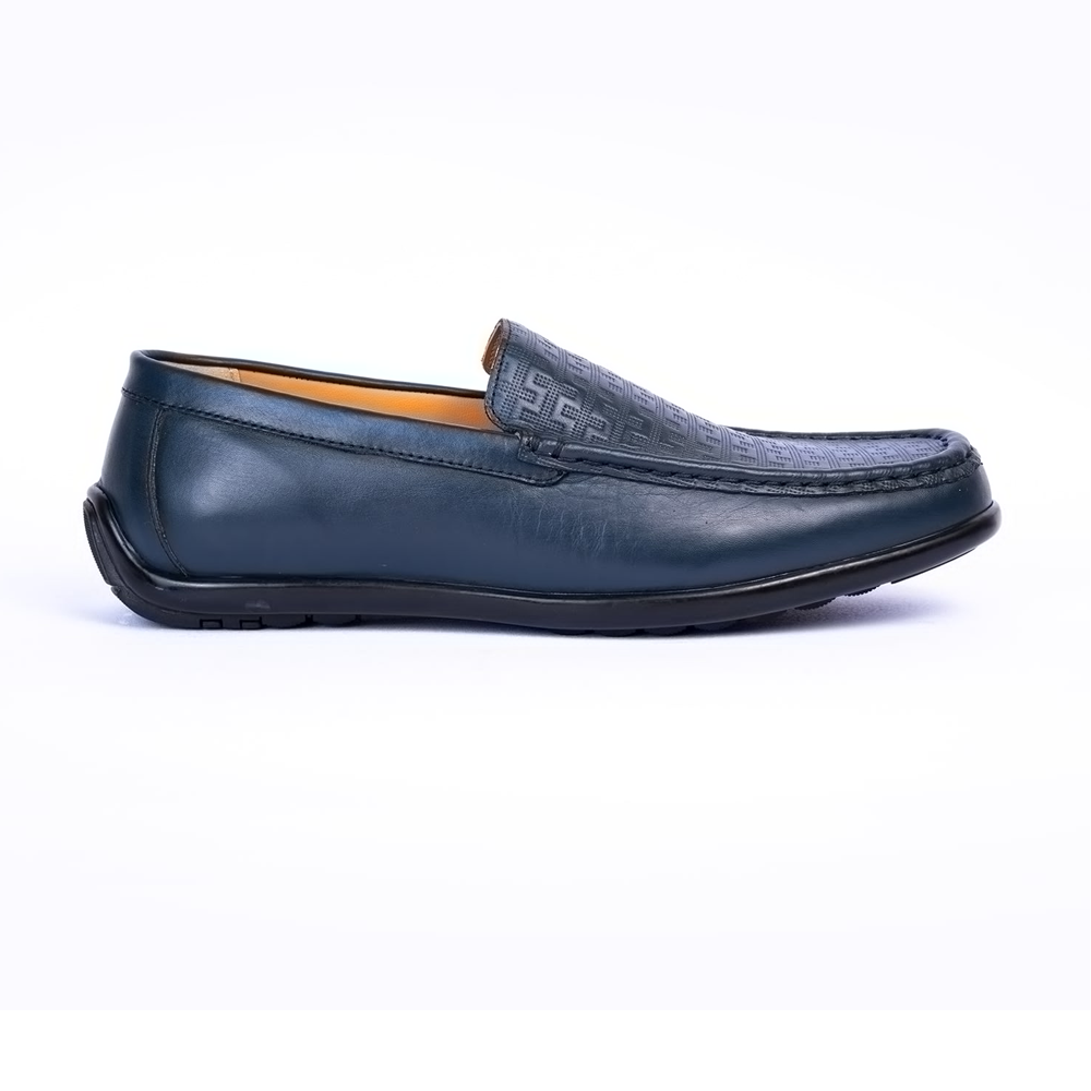 Regals Mocassin Shoes for Men - RMS-12 - Navy Blue