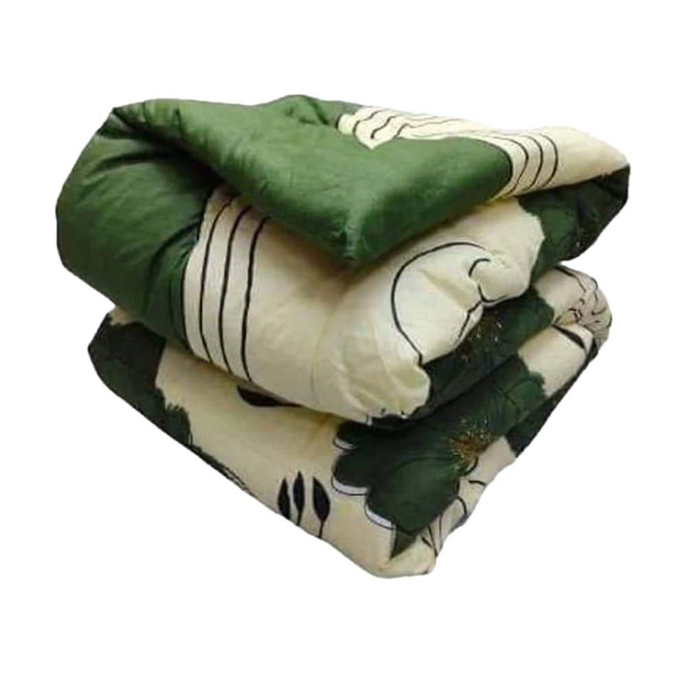 Pigment Cotton Comforter - CF-01 - Green And Olive