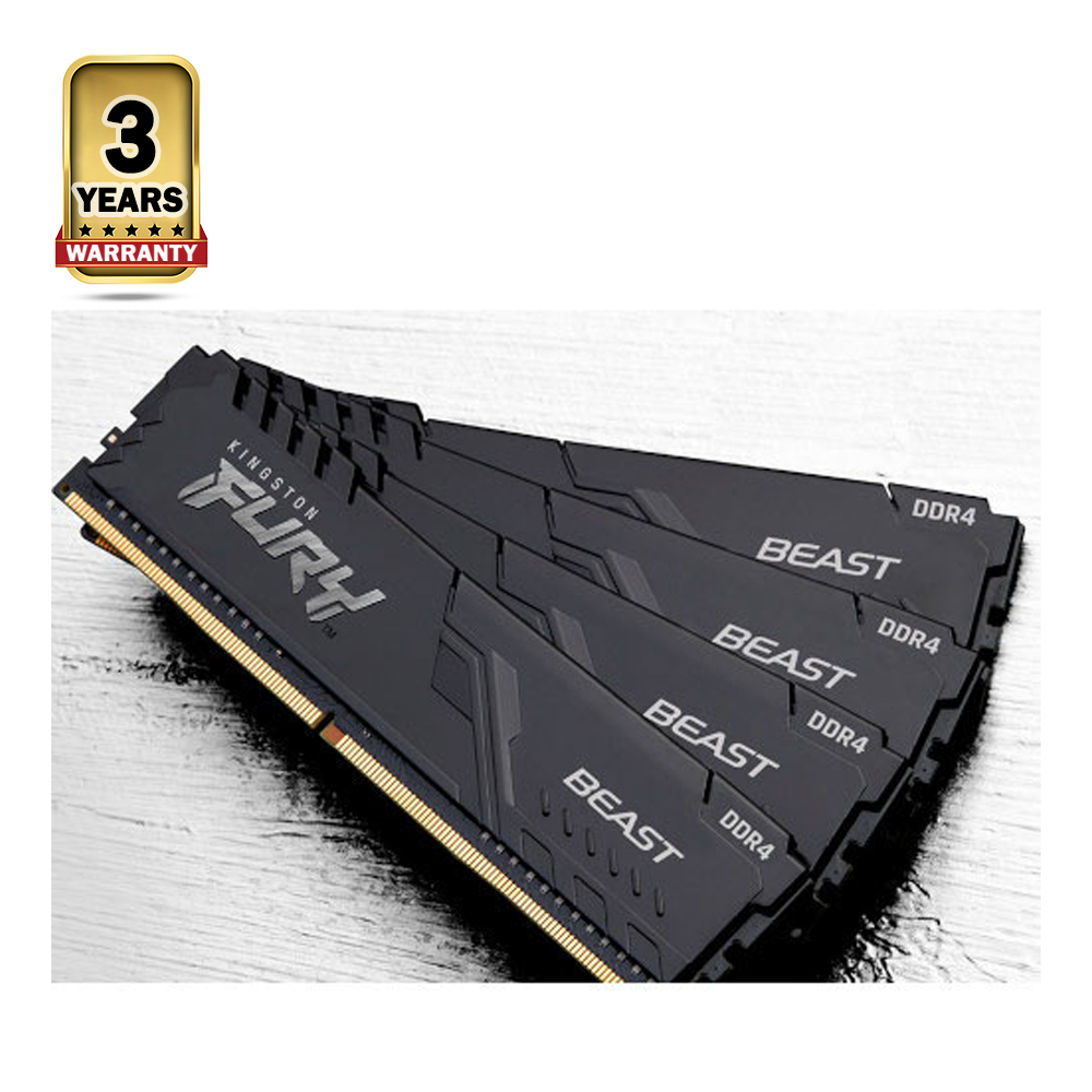 Kingston FURY Beast DDR4 3200MHz Desktop RAM - 8GB