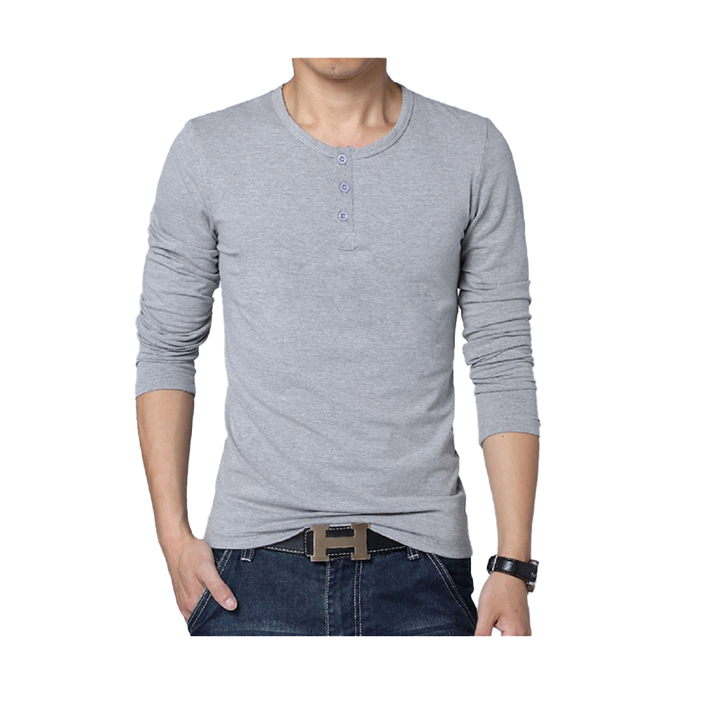 Cotton Casual Full Sleeve T-Shirt For Men - F-13