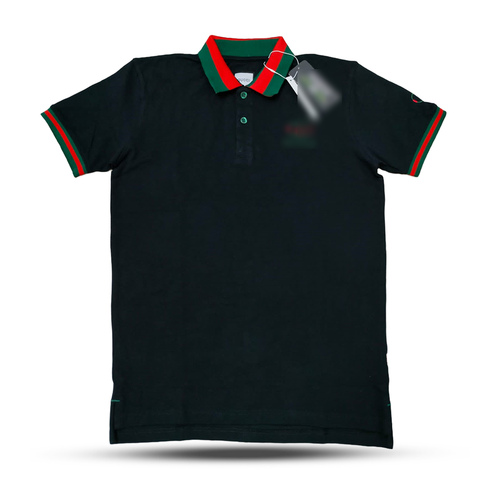 Cotton Stylish Polo Shirt For Men - Multicolor