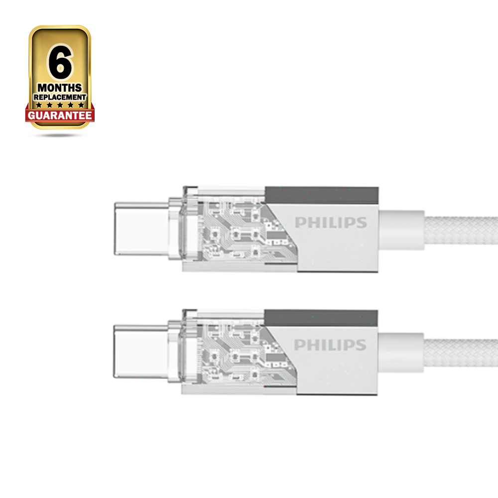 PHILIPS DLC5031CW Type-C to Type-C Cable - 1M - Multicolor