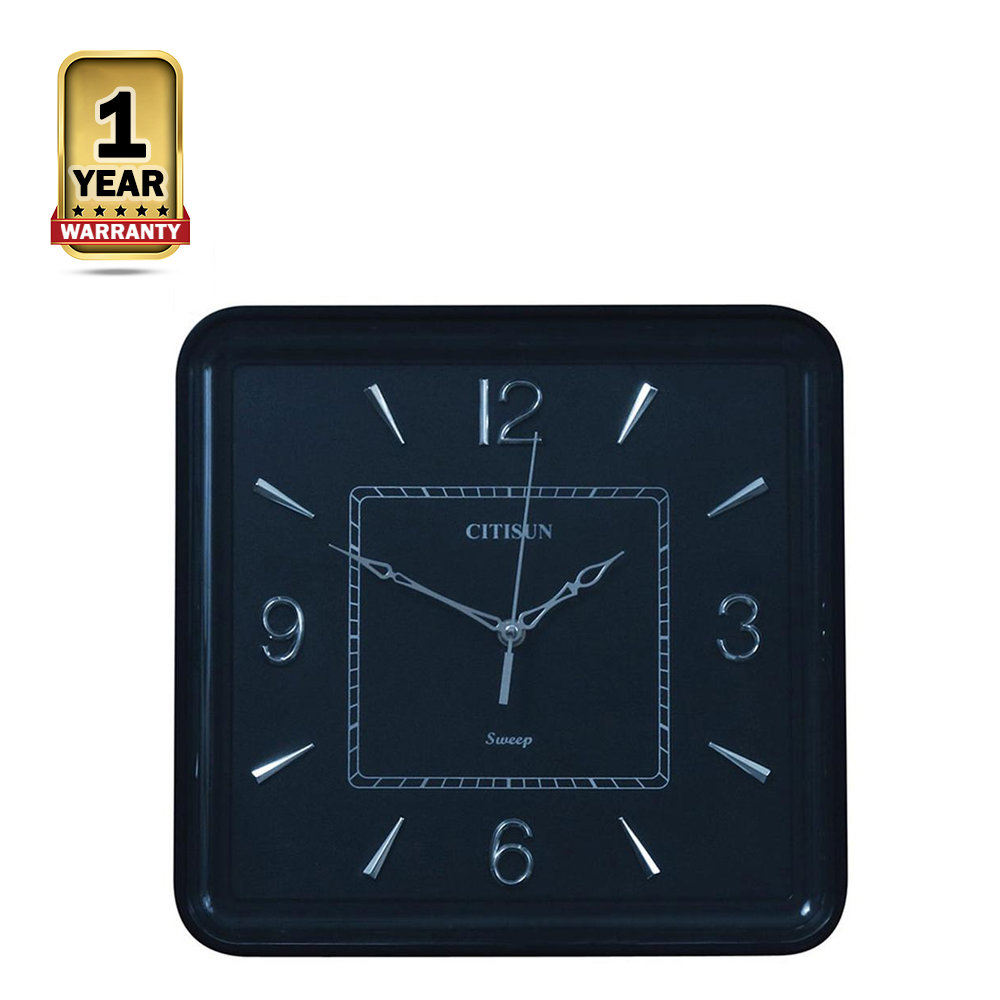 Citisun Wall Clock - Black - Citisun 43