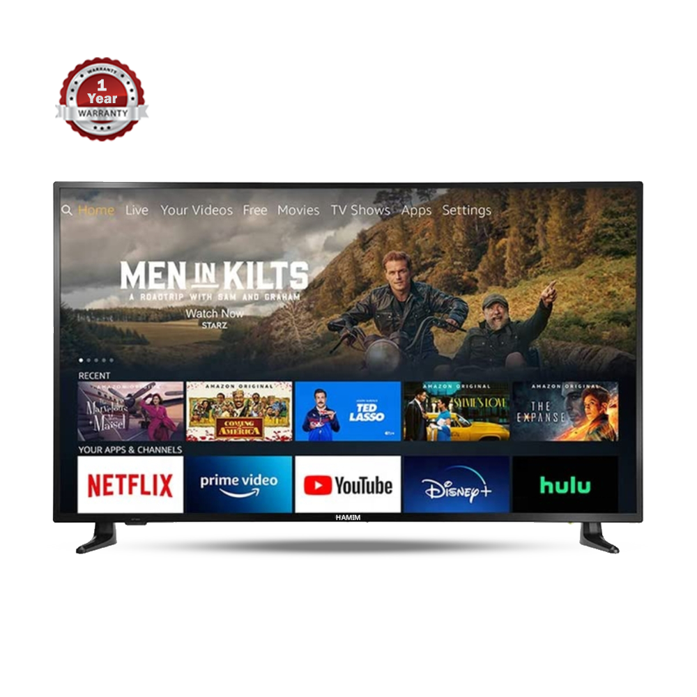 Hamim Smart Android TV - 43 Inch - Black