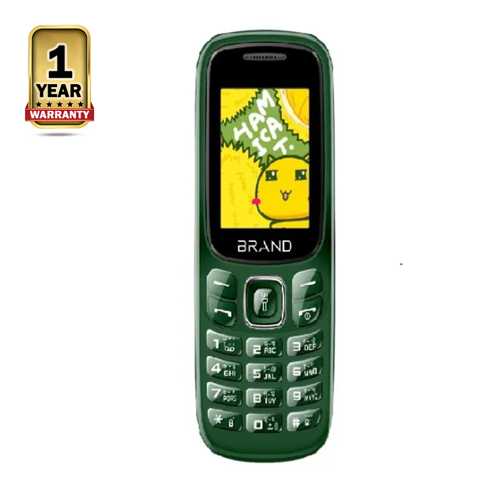 Bytwo B101 Dual SIM Feature Phone - Green