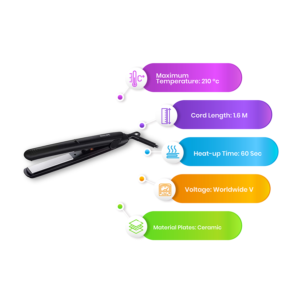 Philips selfie on sale hair straightener hp8303