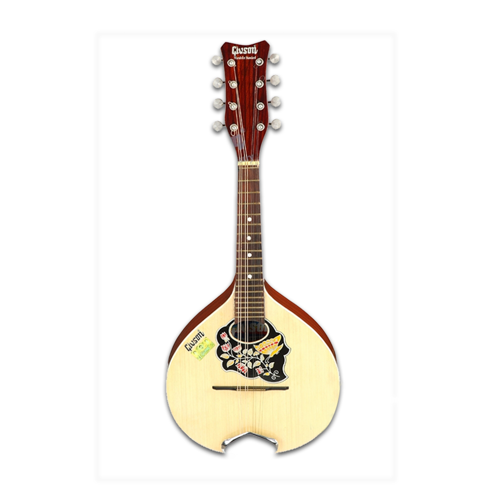 Givson Rose Mandolin Guitars - Wooden