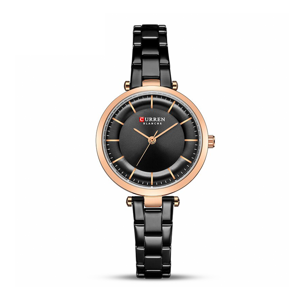 Curren black gold online watch