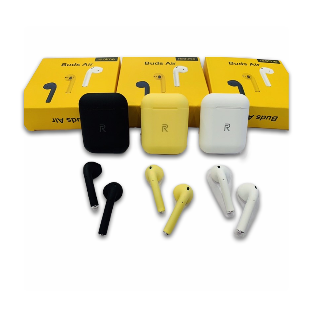 Realme Buds Air Bluetooth Headset with Mic (Yellow)