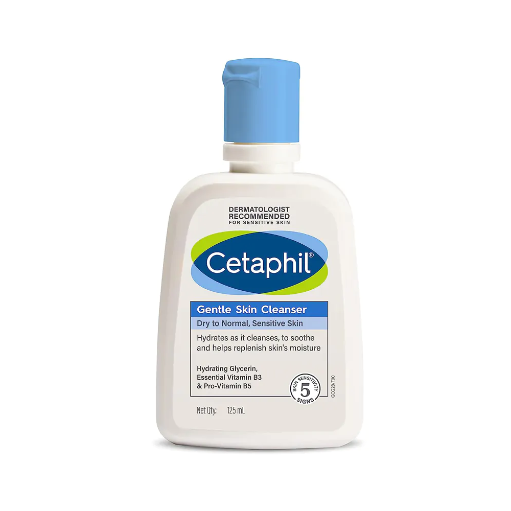 Cetaphil Face Wash Gentle Skin Cleanser - 125ml