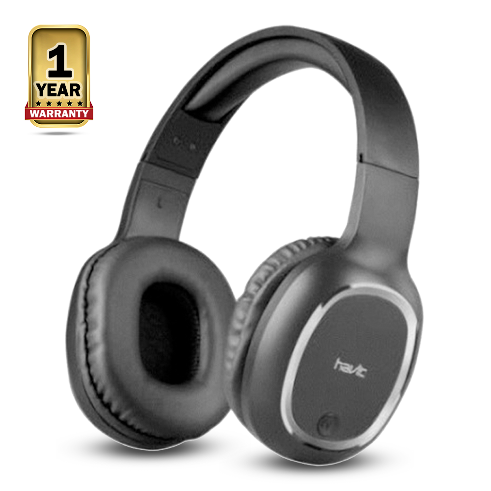 Havit H2590BT Multi Function Bluetooth Headphones - Black