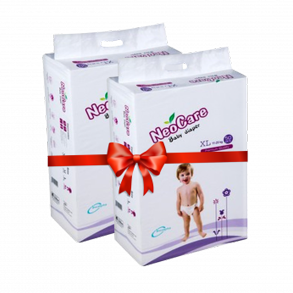 Neocare Belt System Baby Diaper - XL 50Pcs - Combo 2 Pcs