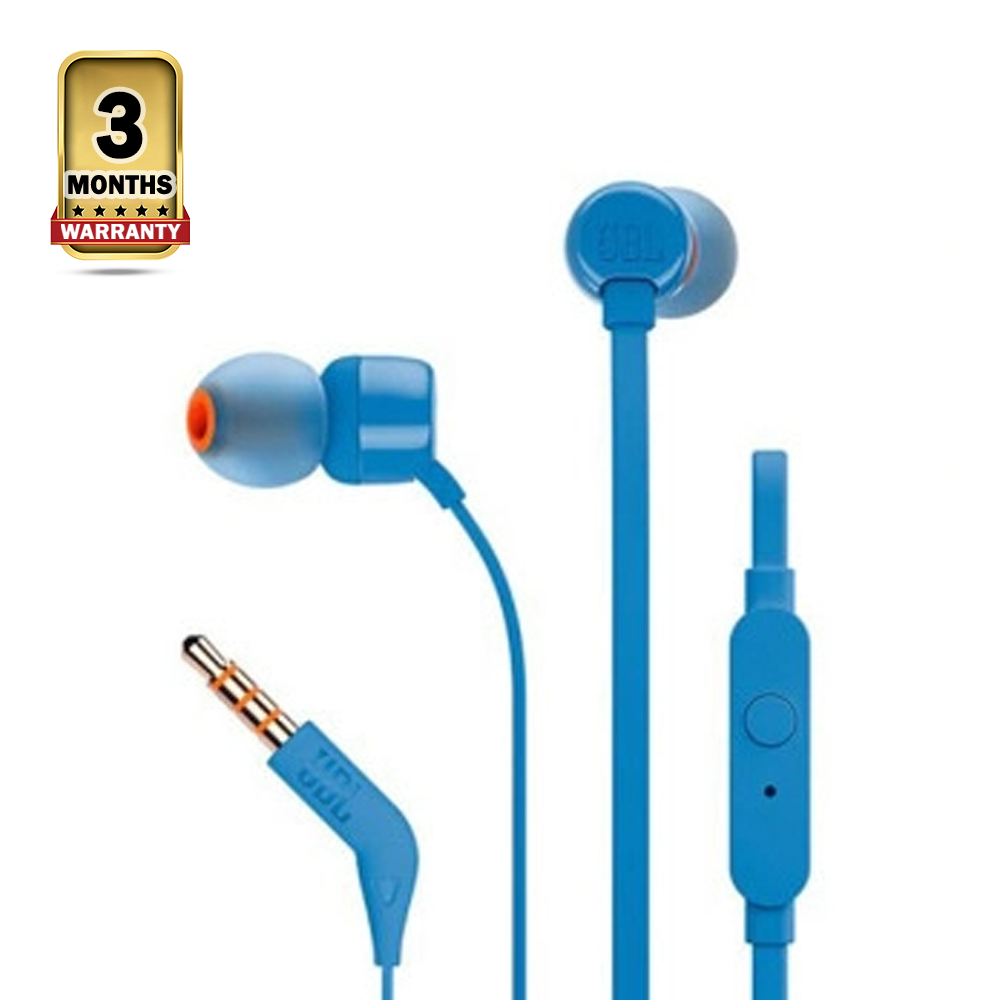 JBL TUNE 110 In-Ear Headphones - Blue 