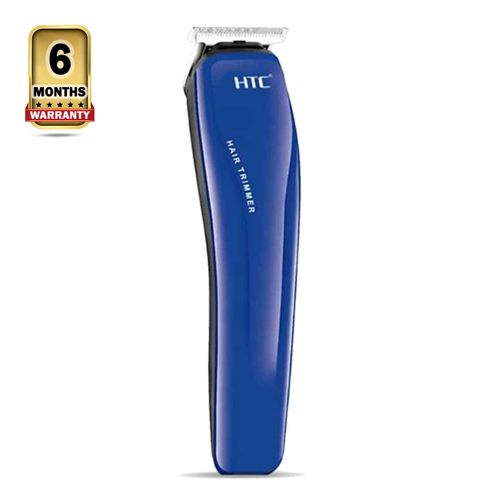 HTC AT-528 Professional Hair Clipper And Trimmer For Men - Blue