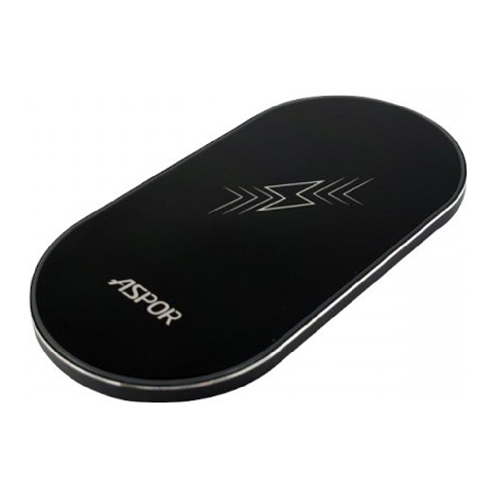Aspor A522 Fast Charging Wireless Charger - Black