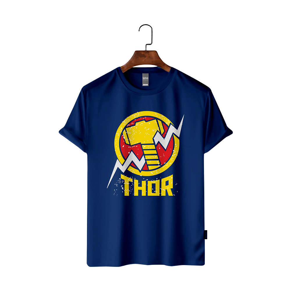 Maxan Cotton Half Sleeve T-Shirt For Men - Thor2