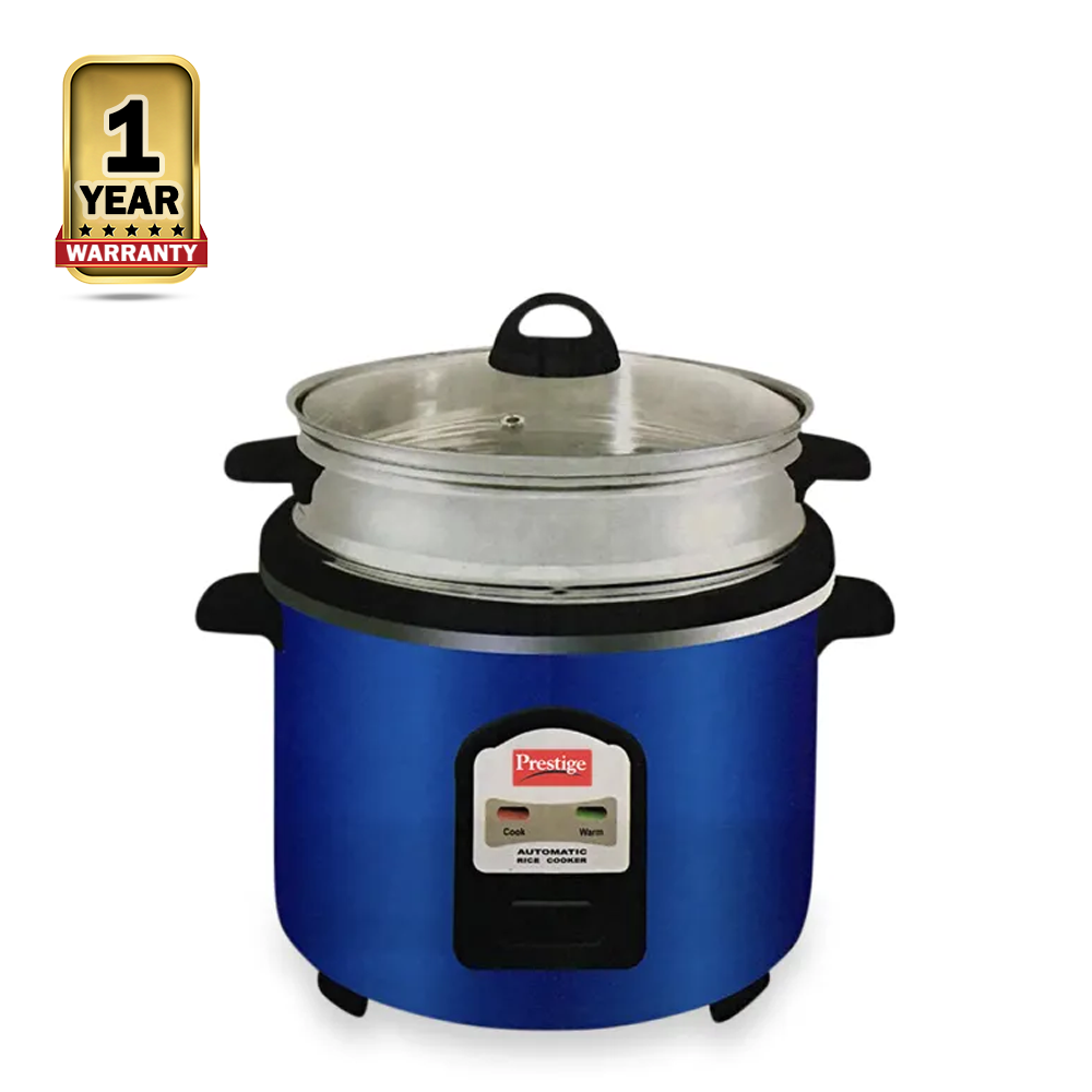 Prestige Double Pot Rice Cooker - 1.8 Liter - Blue