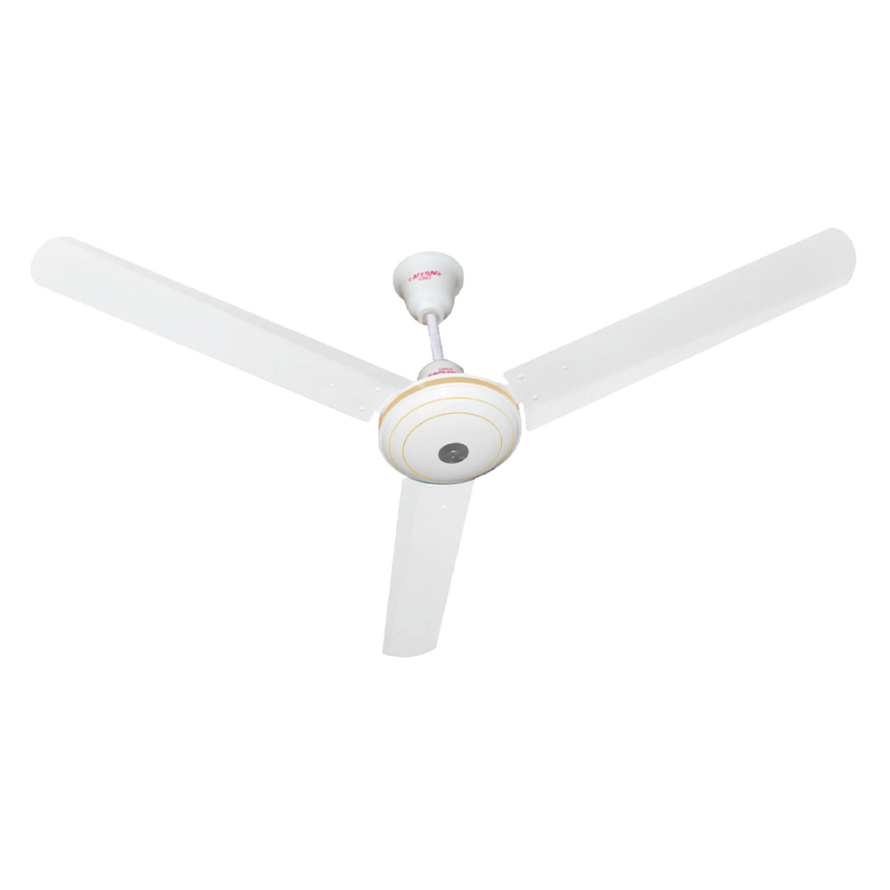 MyOne Kings Ceiling Fan - 56 Inch - Golden and White