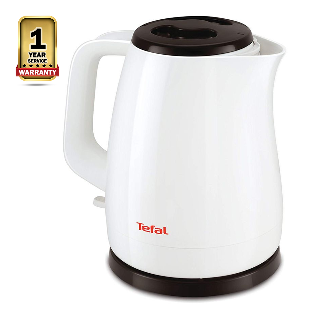 Tefal KO150110 Electric Kettle - 1.5 Liter- 2400W - White