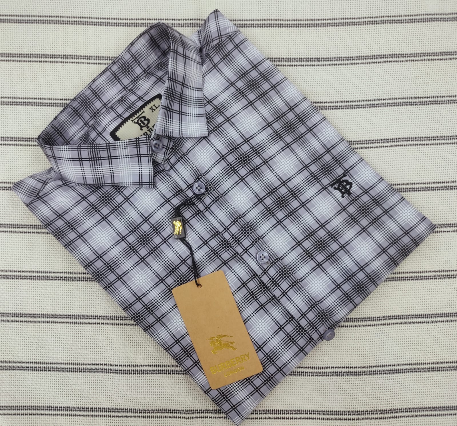 Cotton full Sleeve Check Shirt  For Men - Multicolor - OP598