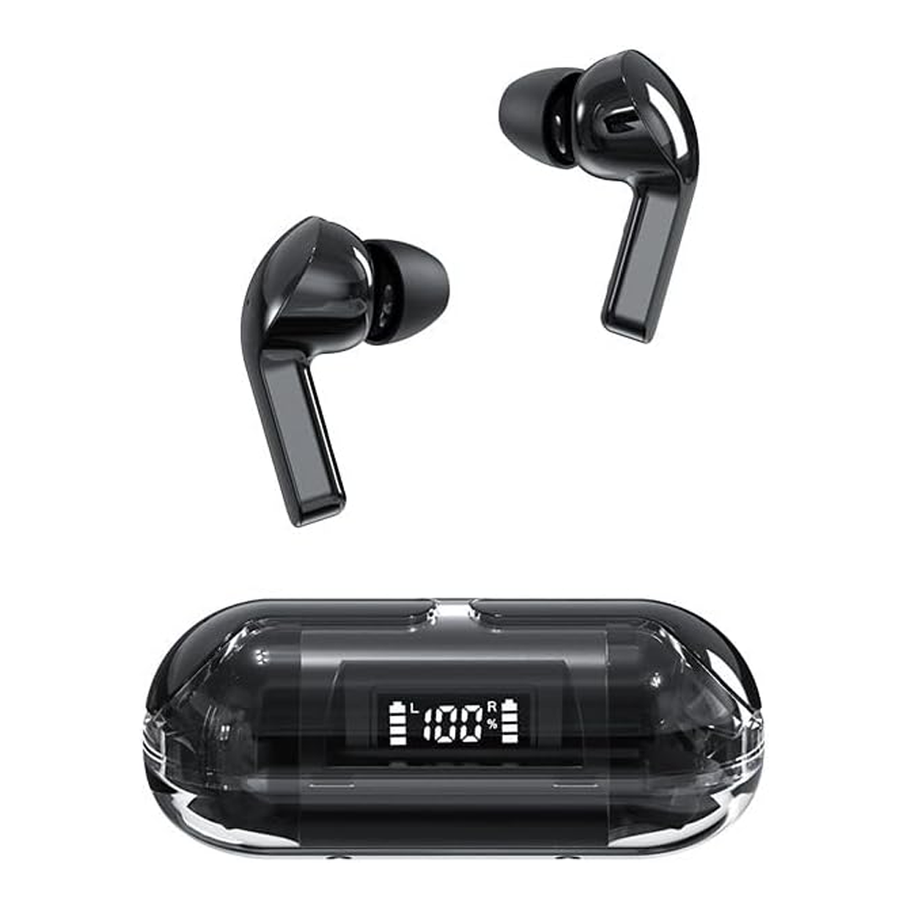 Generic TM20 Bluetooth Earphone Wireless Headphone - Black