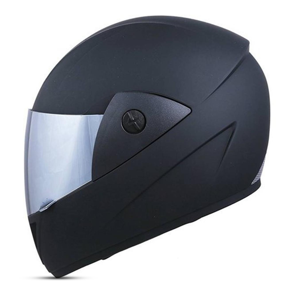 Gliders Jazz D4 Full Face Bike Helmet - M Size - Black