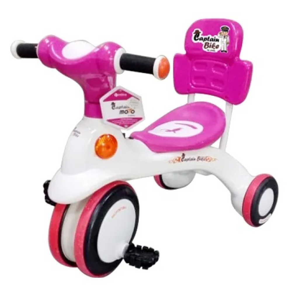 Captain Bike KD Booster - White and Pink