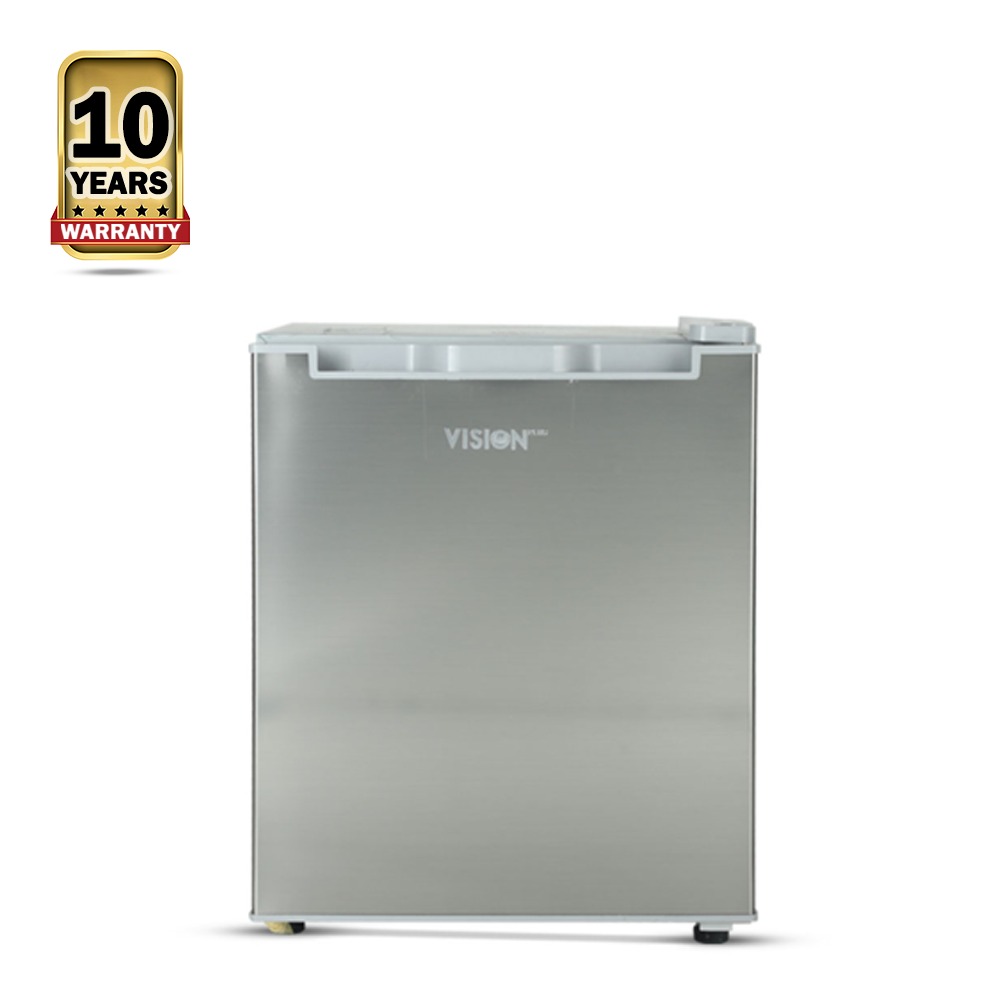 Vision RE-50L Single Door Mini Refrigerator - 50 Liters - Silver