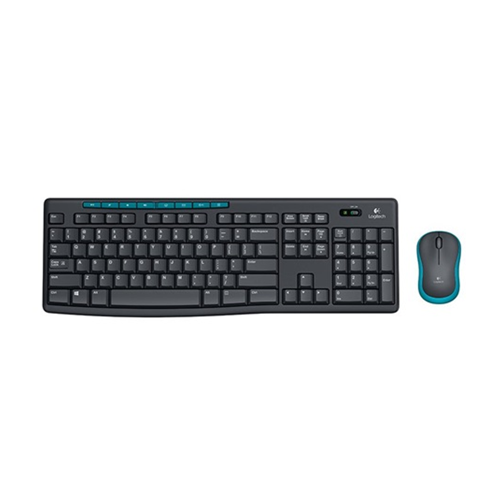 Logitech MK275 Wireless Combo Keyboard - Black