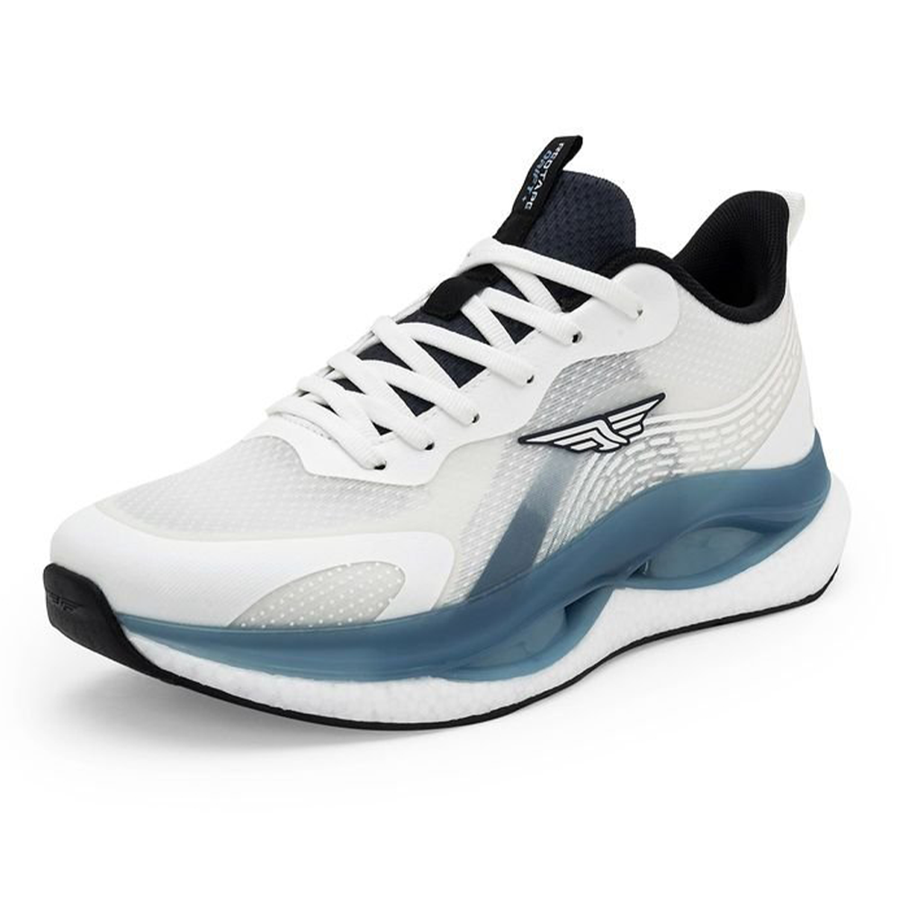 Red Tape Mesh Athleisure Sport Shoes for Men - White And Blue