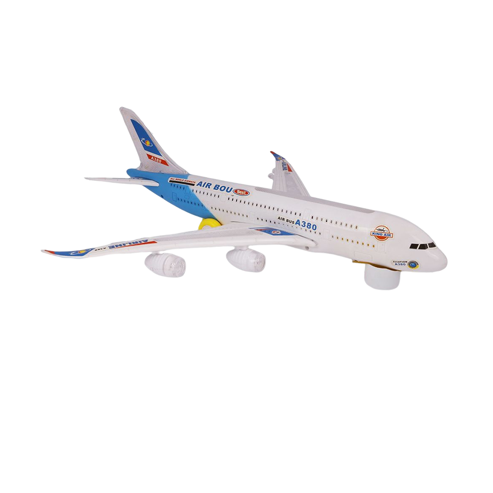 Airbus A380 With Led Airplane - White