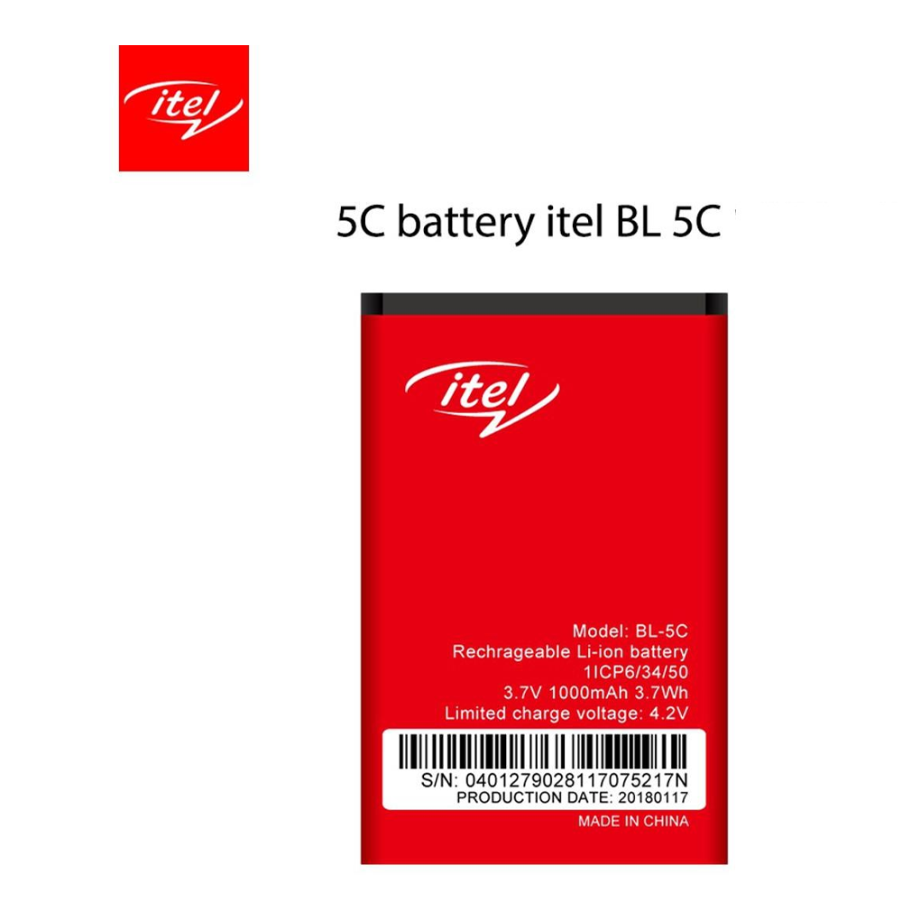 ITEL BL-5C Li-ion Battery - 1000mAh