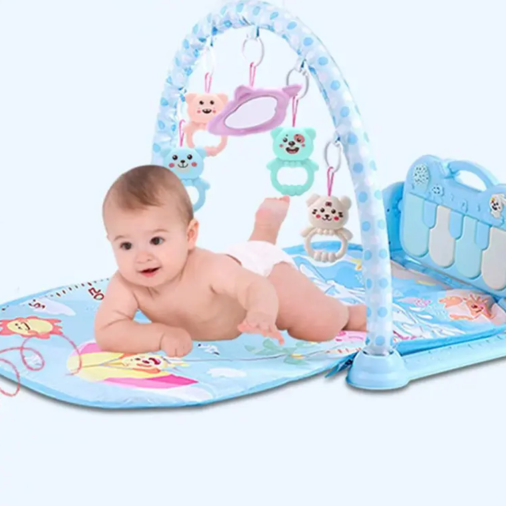 Musical Gym Multi-Functional Piano Crawling Mat For Baby - Multicolor