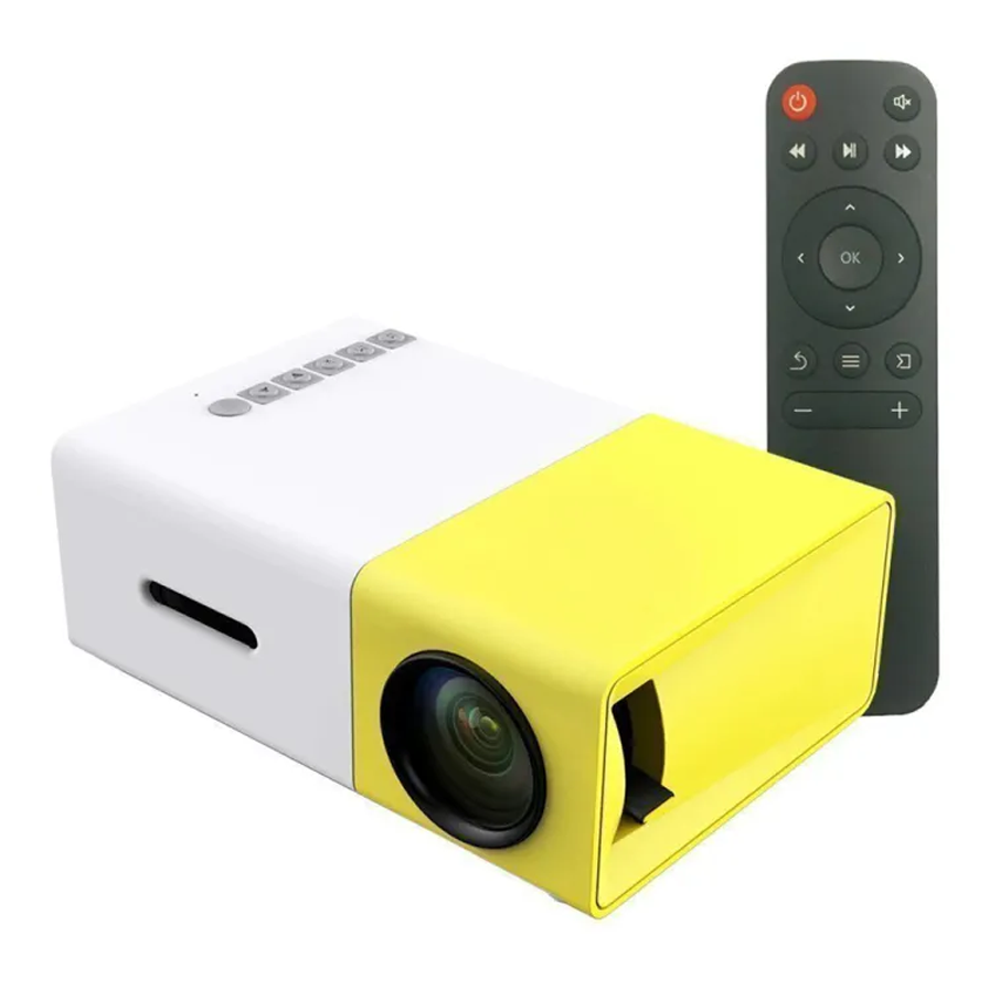 YG300 Portable Mini Projector - 400 Lumens