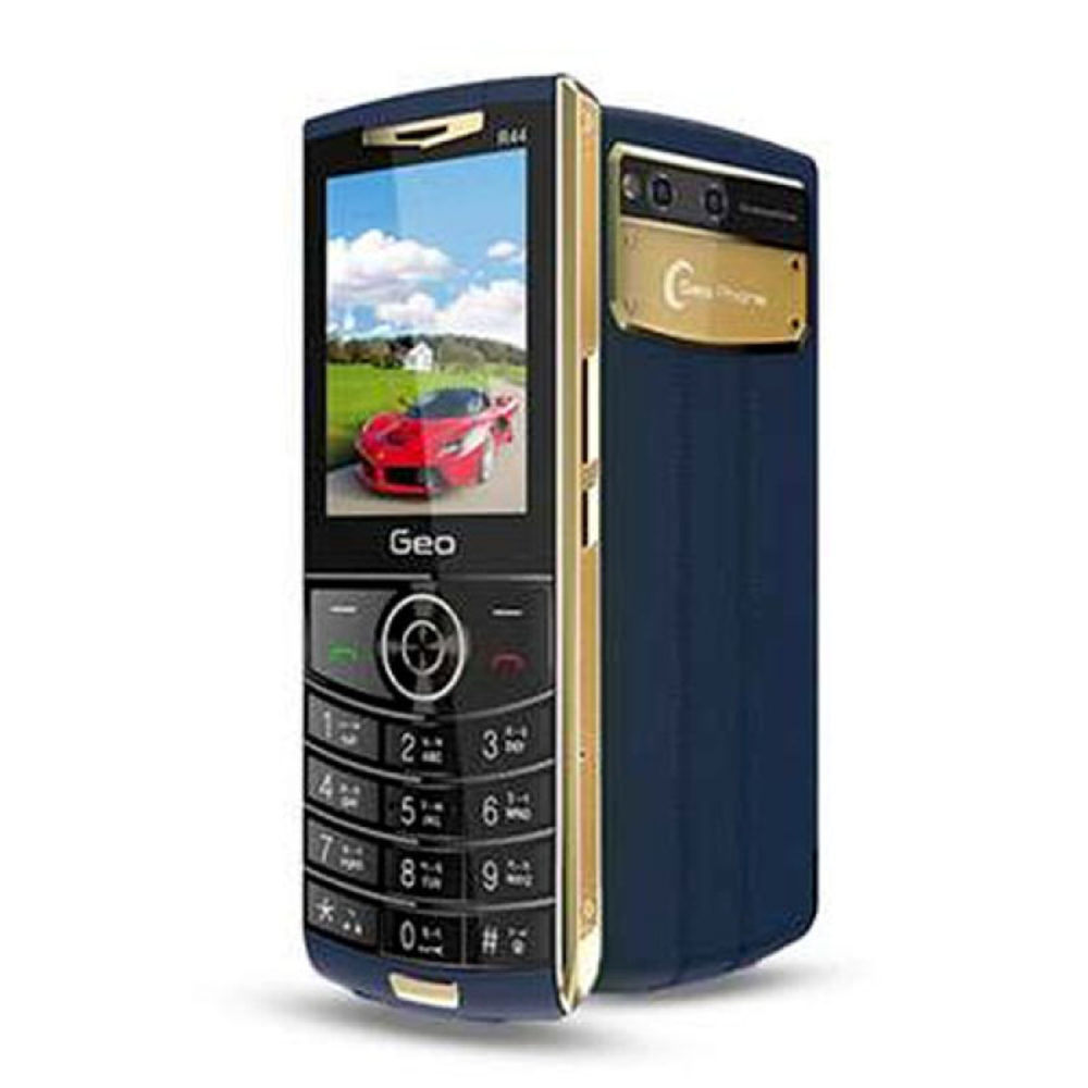 Geo R44 Dual Sim Standby Feature Phone - Blue