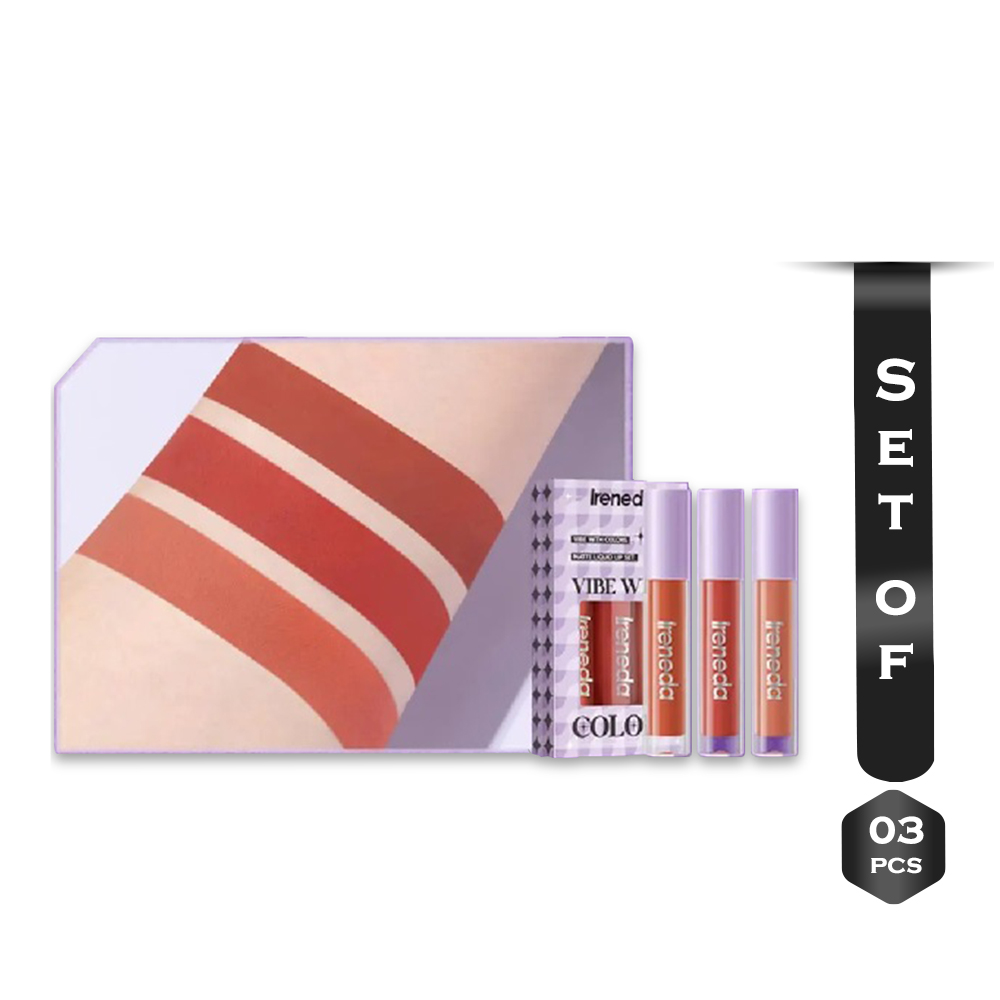 Ireneda Matte Liquid Lipstick Set – OR01                                                                                                                                                       