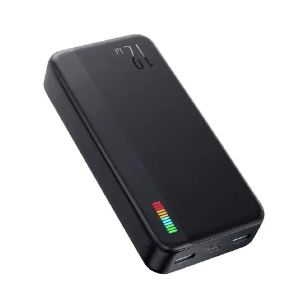 Joyroom JR-T018 Quick Charge Dazzling Series Power Bank - 12W - 30000mAh - Black