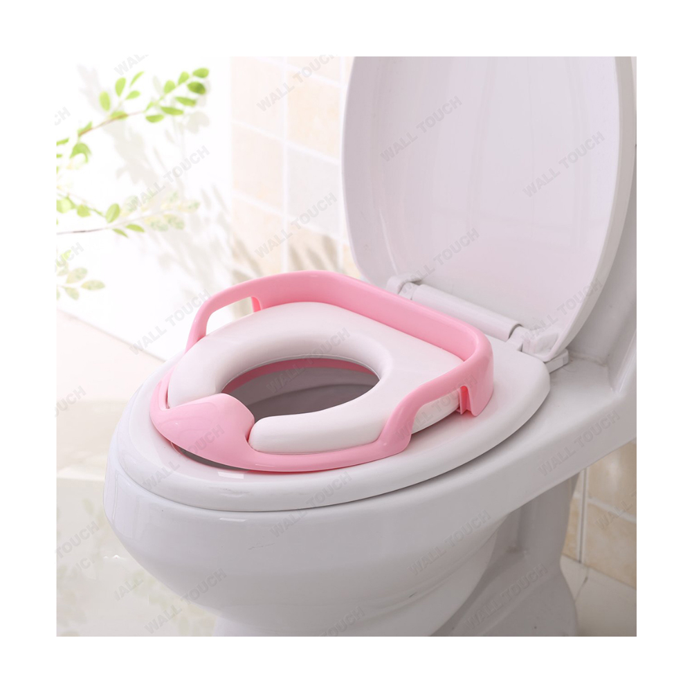 Pink padded toilet clearance seat