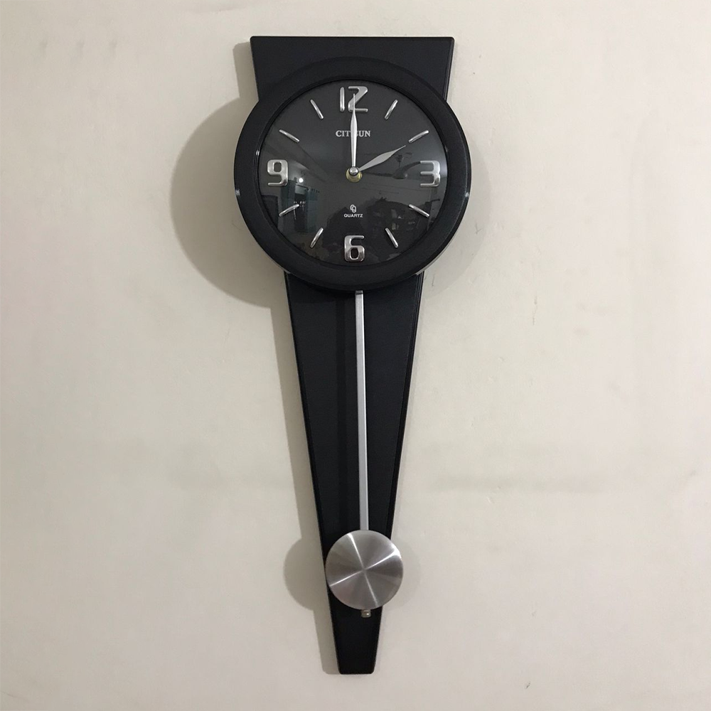 Citisun Vintage Pendulum Clock - Black 