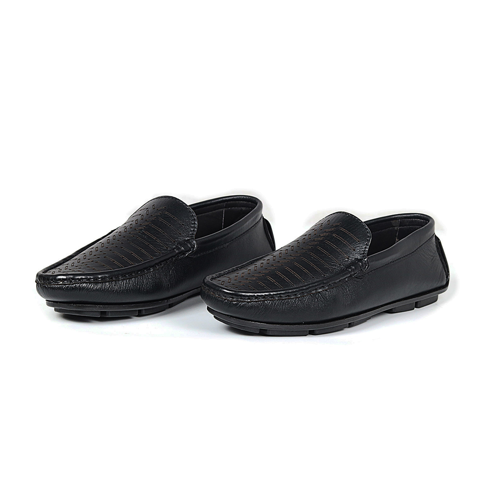 Zays Leather Loafer Shoe For Men - SF48