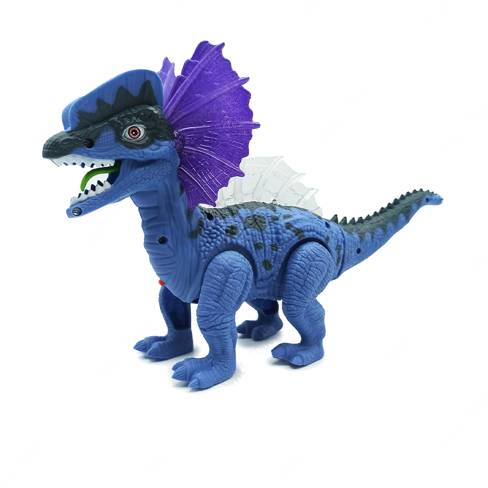 Robo Dinosaur Toy With Led Light Eyes Walking And Dancing Dinosaur - 248321519