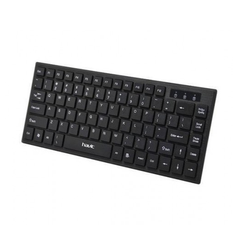 Havit KB329 Wired USB Mini Keyboard - Black