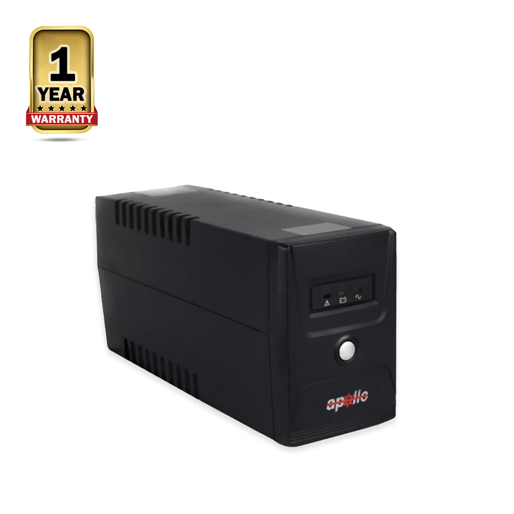 APOLLO 300W UPS - 650VA - Black