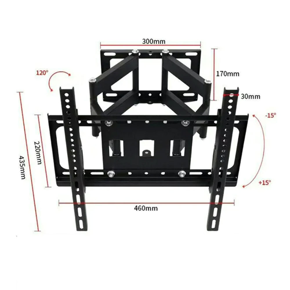 NS400 TV Wall Mount Bracket For 26"-65" Inch - Black
